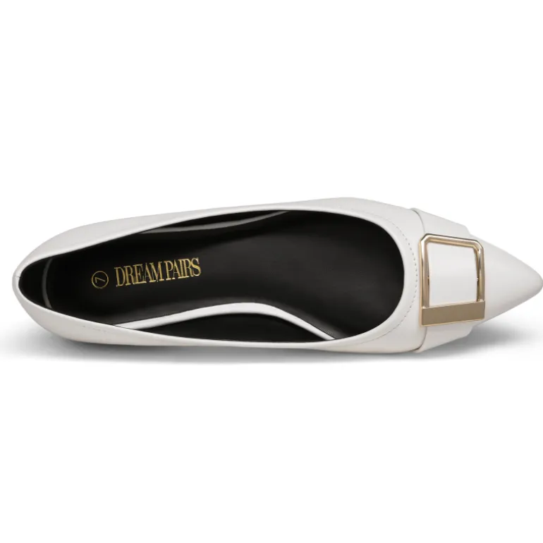 Comfortable Pointed Toe Slip-On Ballet Flats
