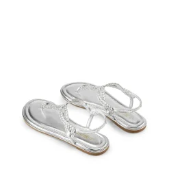 Comfortable T-Strap Thong Flat Sandals