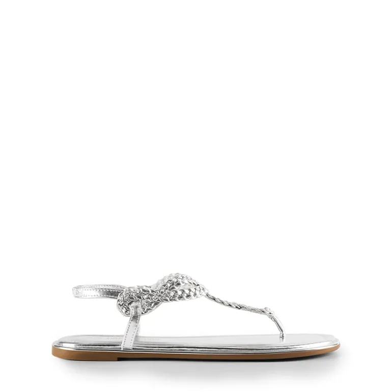 Comfortable T-Strap Thong Flat Sandals