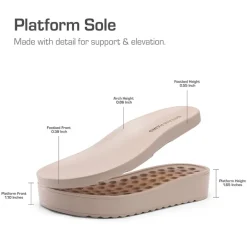 Comfort Arch Support Platform Casual Sandals
