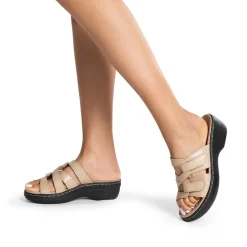 Comfort Arch Support Wedge Slide Sandals