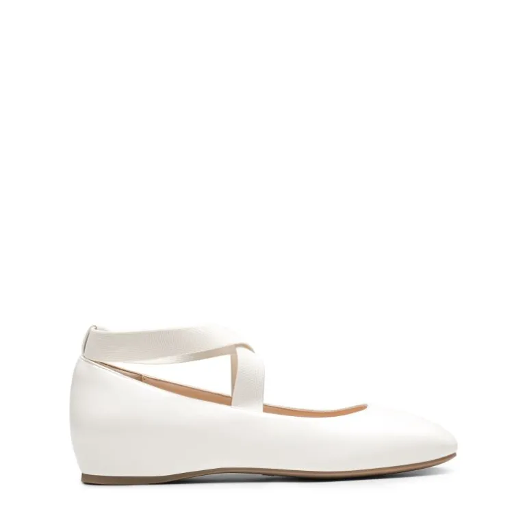 Criss Cross Elastic Ankle Strap Flats