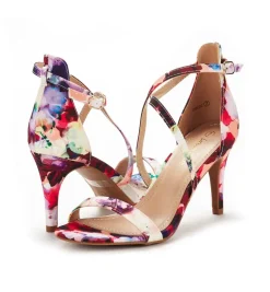 Criss Cross Stiletto Pump Heels Sandals