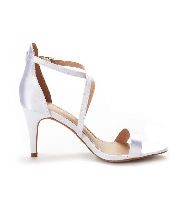 Criss Cross Stiletto Pump Heels Sandals