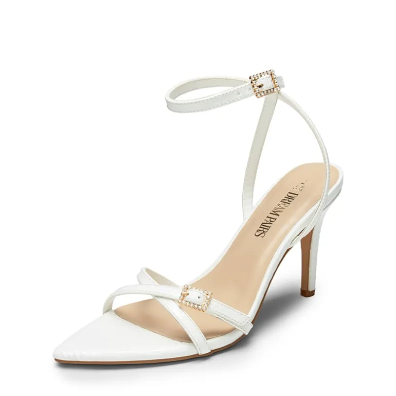 Criss-Cross Strap Stiletto Heel Sandals