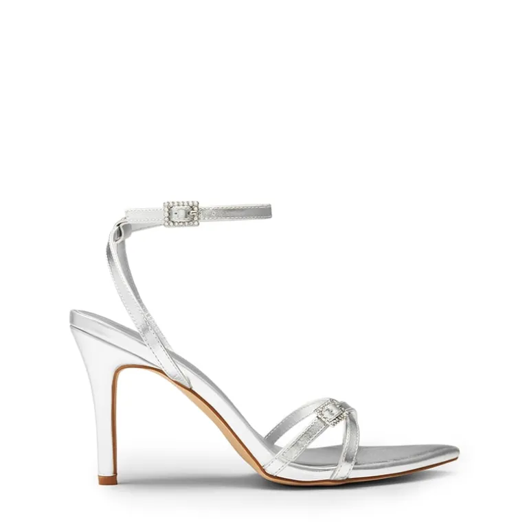 Criss-Cross Strap Stiletto Heel Sandals