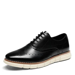 [CrossFlex NeatPolish+] Men's Wingtip Oxford Dress Sneakers