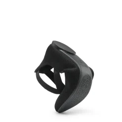 Crossover Ankle Strap Knit Ballet Flats