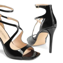 Cross Strappy Stiletto Heels