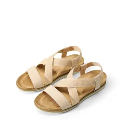 Cushioned Footbed Elastic Strap Sandals