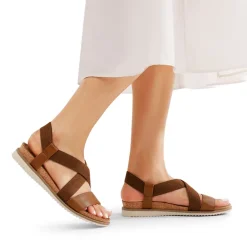 Cushioned Footbed Elastic Strap Sandals