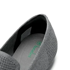 Cushioned Square Toe Knit Loafers