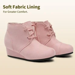 Cute and Comfortable Girl's Wedge Boots