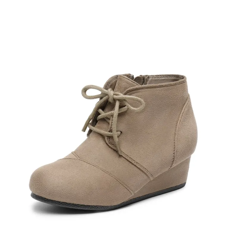 Cute and Comfortable Girl's Wedge Boots