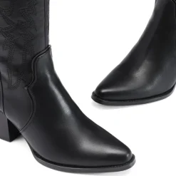 Dallas Embroidered Western Cowboy Knee High Boots