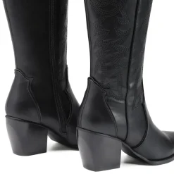 Dallas Embroidered Western Cowboy Knee High Boots