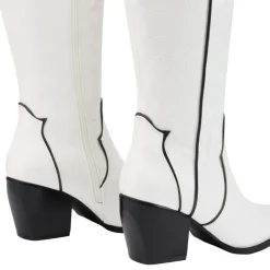 Dallas Embroidered Western Cowboy Knee High Boots
