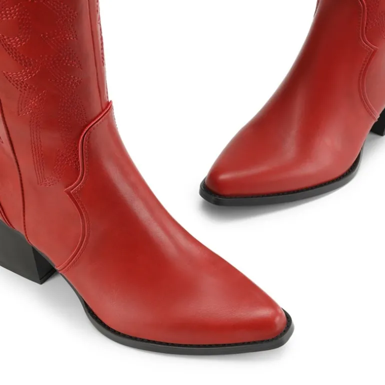 Dallas Embroidered Western Cowboy Knee High Boots