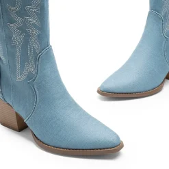 Dallas Embroidered Western Cowboy Knee High Boots