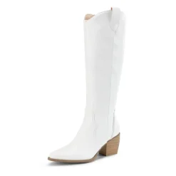 Dallas Embroidered Western Cowboy Knee High Boots