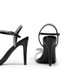 Double Bowknots Rhinestone Stiletto Heels