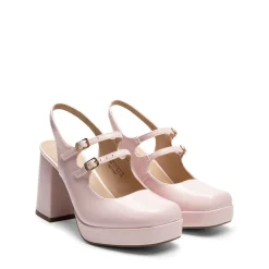 Double-strap Mary Jane Pumps