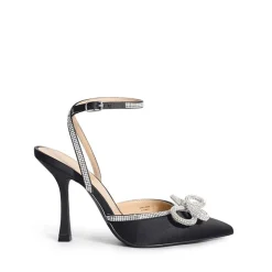 Dreamy Destiny Stiletto Rhinestone Strap Pumps