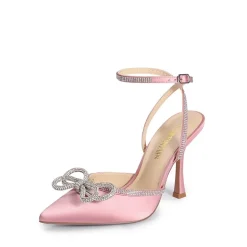 Dreamy Destiny Stiletto Rhinestone Strap Pumps