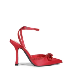 Dreamy Destiny Stiletto Rhinestone Strap Pumps