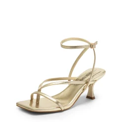 Dreamy Square Toe Strappy Kitten Heels
