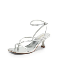 Dreamy Square Toe Strappy Kitten Heels