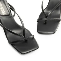 Dreamy Square Toe Strappy Kitten Heels