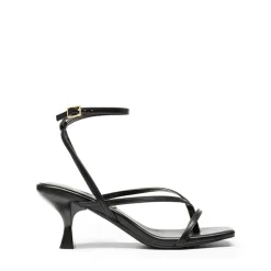Dreamy Square Toe Strappy Kitten Heels