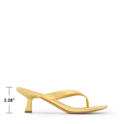 Dreamy Women’s Kitten Heel Thong Sandals
