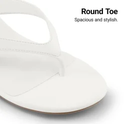 Dreamy Women’s Kitten Heel Thong Sandals