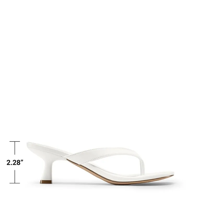 Dreamy Women’s Kitten Heel Thong Sandals