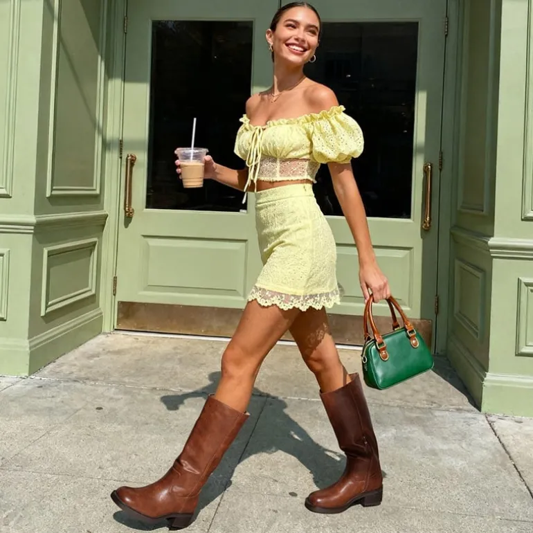 Dreamy Women’s Square Toe Knee-High Boots