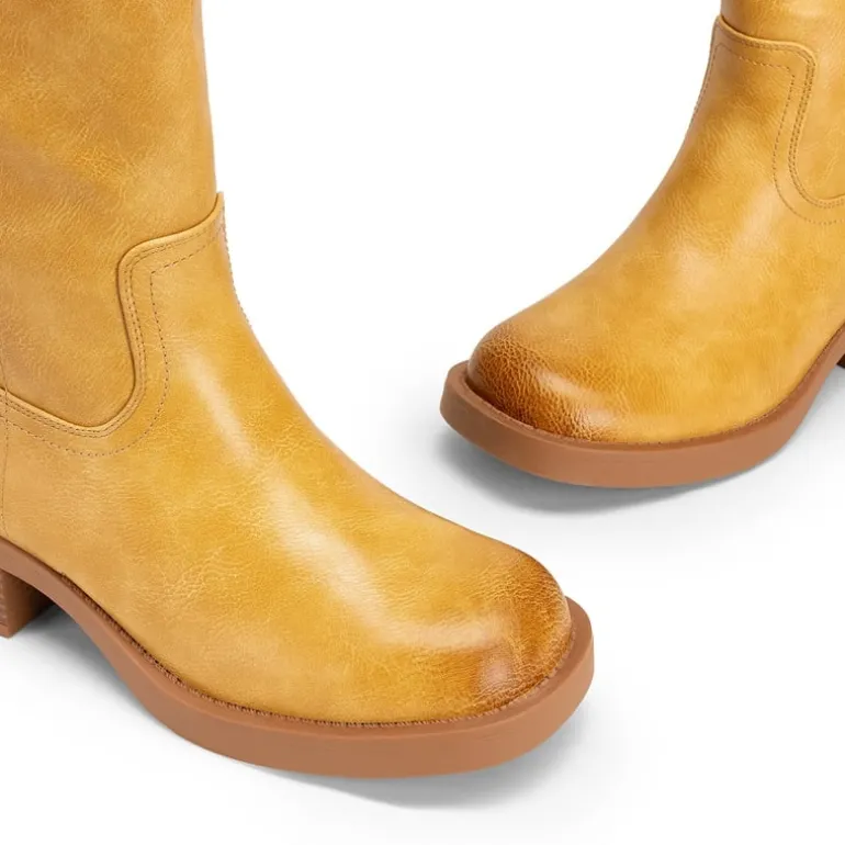Dreamy Women’s Square Toe Knee-High Boots