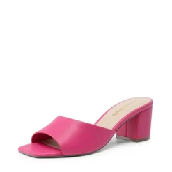 Dreamy Women’s Square Toe Low Heel Mules