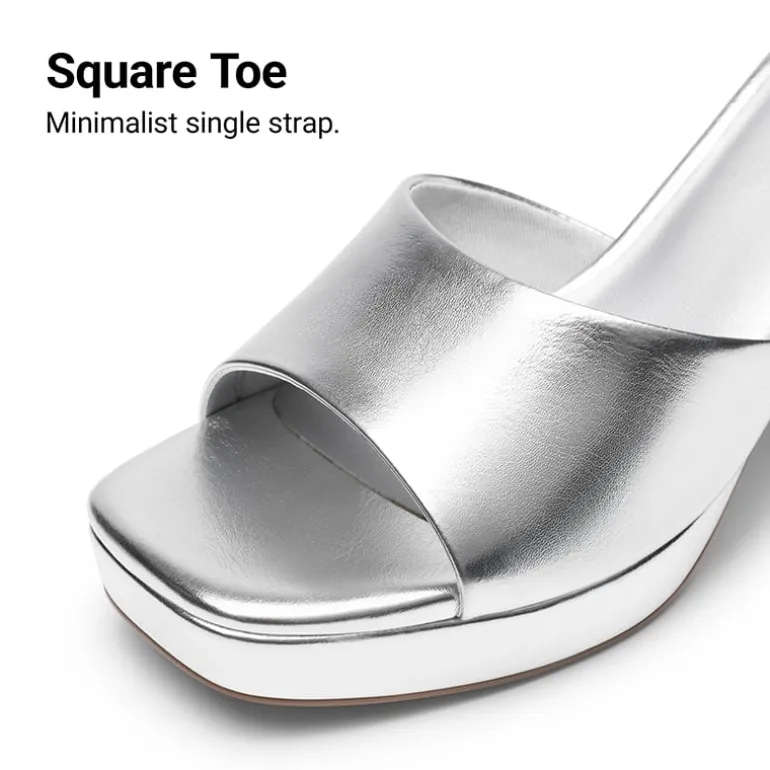 Dreamy Y2K Platform Heels with Square Toe