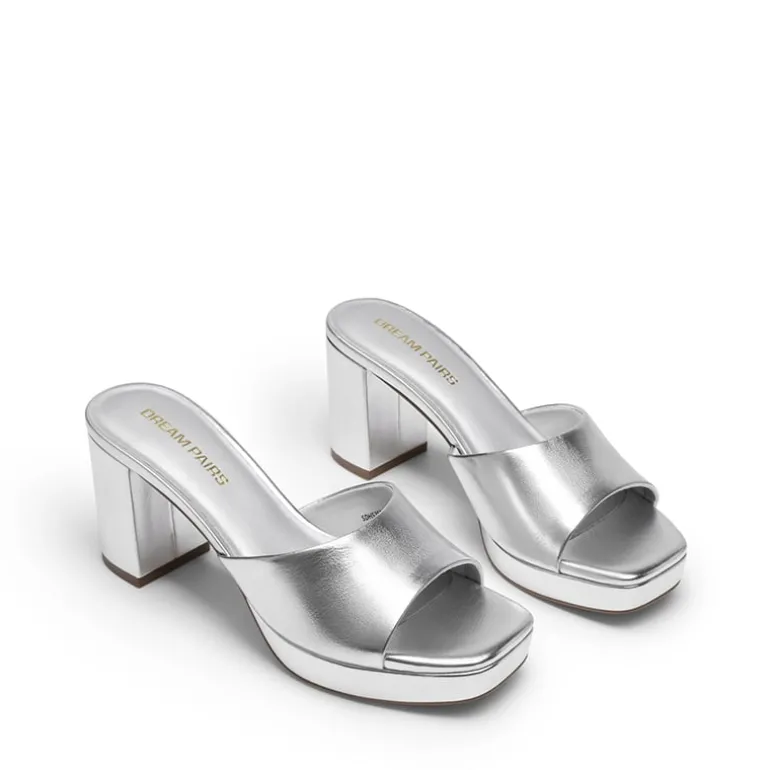 Dreamy Y2K Platform Heels with Square Toe