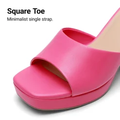 Dreamy Y2K Platform Heels with Square Toe
