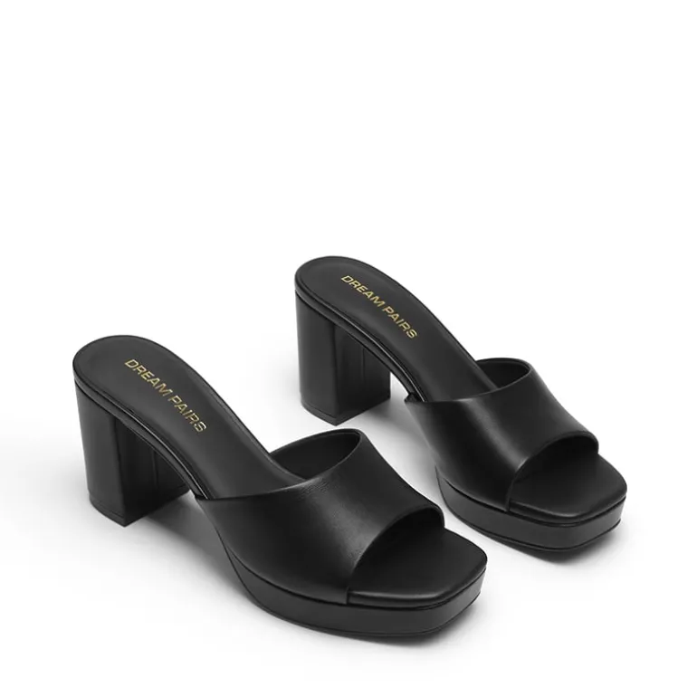 Dreamy Y2K Platform Heels with Square Toe
