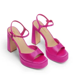 Dreamy Y2K-style Block Heel Platform Sandals