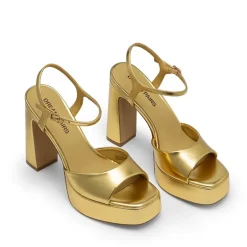 Dreamy Y2K-style Block Heel Platform Sandals