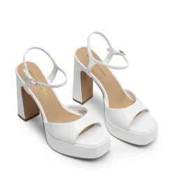 Dreamy Y2K-style Block Heel Platform Sandals