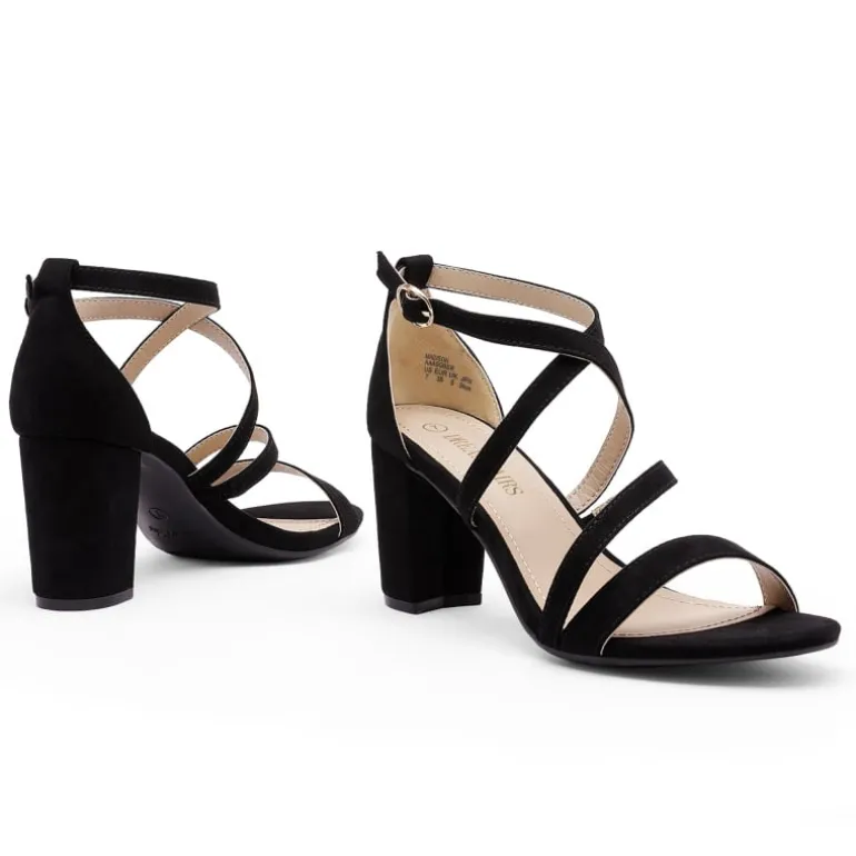 Dressy Chunky Strappy Sandals