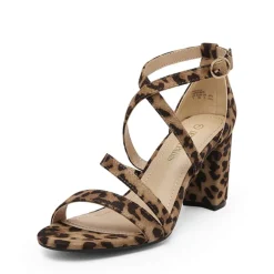 Dressy Chunky Strappy Sandals