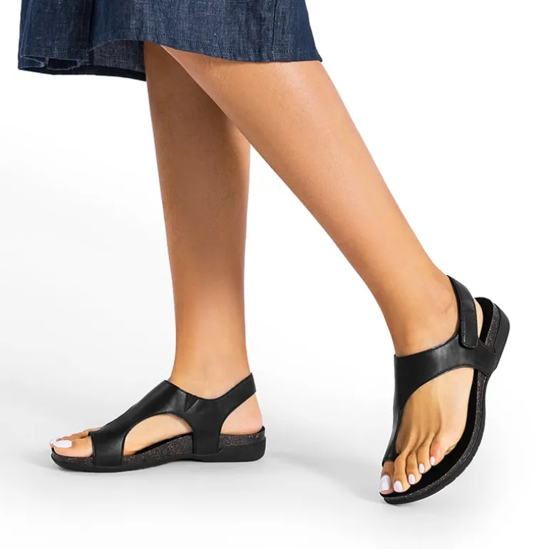 Dressy Thong Walking Flat Sandals