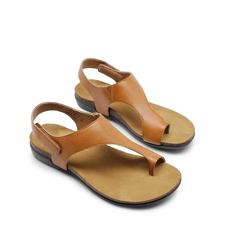 Dressy Thong Walking Flat Sandals